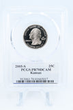 2005-S PCGS PR70DCAM Kansas State Quarter Proof 25C