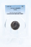 1997-P PCGS SP69FS SMS Jefferson Nickel 5C