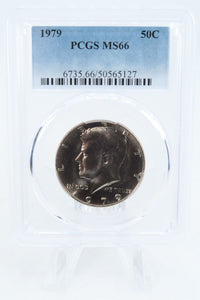 1979-P PCGS MS66 Kennedy Half Dollar Business Strike 50C