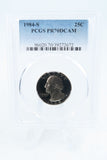1984-S PCGS PR70DCAM Washington Quarter Proof 25C