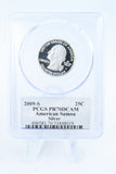 2009-S PCGS PR70DCAM Silver American Samoa Quarter Proof 25C