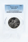 1995-S PCGS MS70 Baseball Modern Commemorative Half Dollar 50C