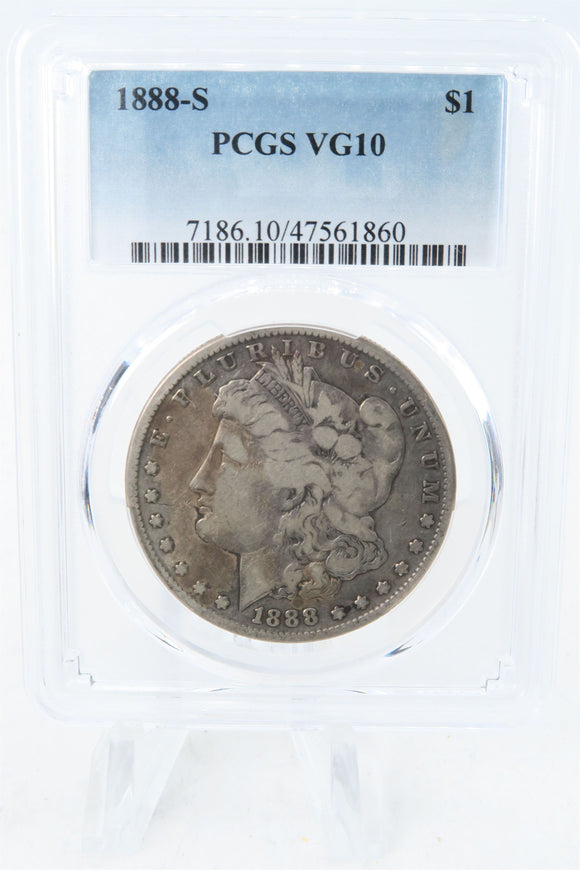 1888-S PCGS VG10 Morgan Dollar Business Strike