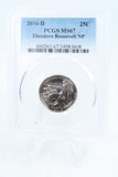 2016-D PCGS MS67 Theodore Roosevelt NP Quarter Business Strike 25C
