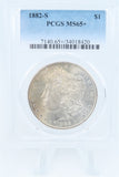 1882-S PCGS MS65+ Morgan Dollar Business Strike