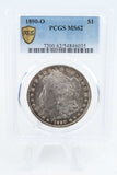 1890-O PCGS MS62 Morgan Dollar Business Strike