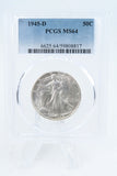 1945-D PCGS MS64 Walking Liberty Half Dollar Business Strike 50C