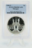 1984-S PCGS PR69DCAM Olympic Modern Commemorative Silver Proof