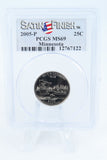 2005-P PCGS SP69 Minnesota Satin Finish State Quarter 25C