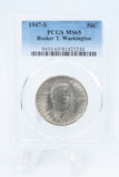 1947-S PCGS MS65 Booker T. Washington Classic Commemorative Half Dollar 50C