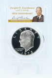 1972-S PCGS PR69DCAM Silver Eisenhower Ike Dollar Proof