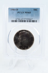 1984-D PCGS MS65 Kennedy Half Dollar Business Strike 50C