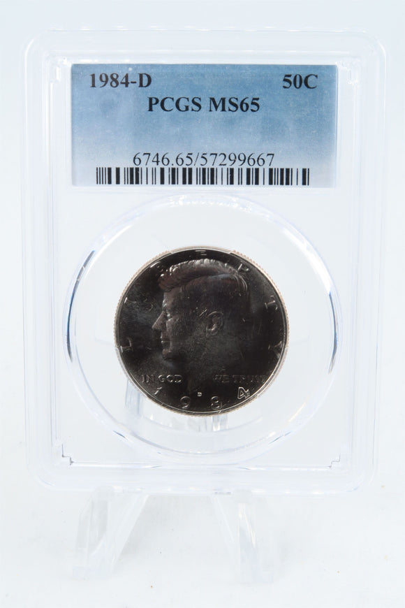 1984-D PCGS MS65 Kennedy Half Dollar Business Strike 50C
