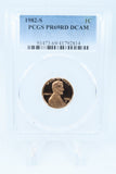 1982-S PCGS PR69DCAM Lincoln Memorial Cent Proof 1C