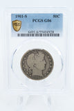 1901-S PCGS G06 Barber Half Dollar Business Strike 50C