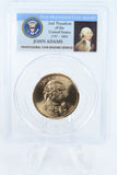 2007-P PCGS MS66 John Adams Position A Presidential Dollar