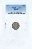 1916-P PCGS AU50 Barber Dime Business Strike 10C