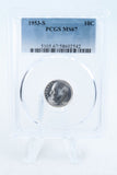 1953-S PCGS MS67 Roosevelt Dime Business Strike 10C