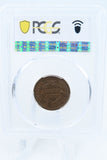 1851-P PCGS XF45BN Braided Hair Half Cent Business Strike 1/2C