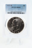 1973-D PCGS MS65 Eisenhower Ike Dollar Business Strike