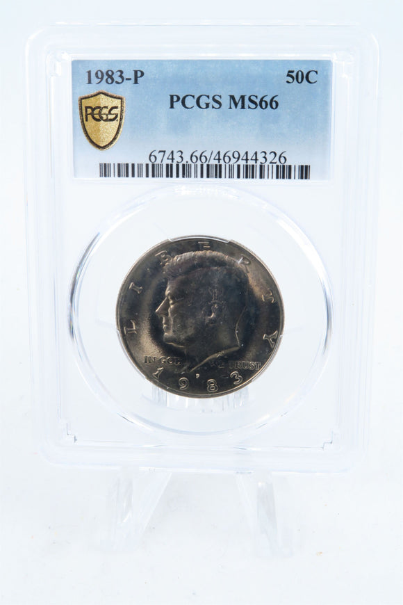 1983-P PCGS MS66 Kennedy Half Dollar Business Strike 50C