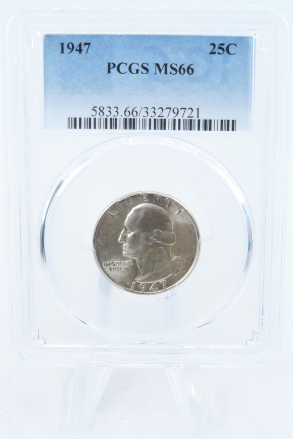 1947-P PCGS MS66 Washington Quarter Business Strike 25C