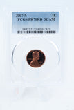 2007-S PCGS PR70DCAM Lincoln Memorial Cent Proof 1C