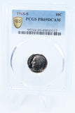 1968-S PCGS PR69DCAM Roosevelt Dime Proof 10C