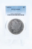 1892-S PCGS AG03 Morgan Dollar Business Strike