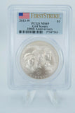 2013-W PCGS MS69 Girl Scouts Commemorative Silver Dollar Business Strike