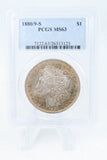 1880/9-S PCGS MS63 Morgan Dollar Business Strike