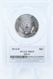 2014-D PCGS MS69 Silver 50th Anniversary Set Kennedy Half Dollar 50C