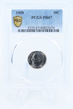 1950-P PCGS PR67 Roosevelt Dime Proof 10C
