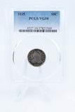 1835-P PCGS VG10 Capped Bust Dime Business Strike 10C