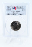 2008-D PCGS SP68 Hawaii Satin Finish State Quarter 25C