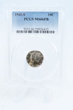 1941-S PCGS MS66FB Mercury Dime Business Strike 10C