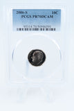 2006-S PCGS PR70DCAM Roosevelt Dime Proof 10C