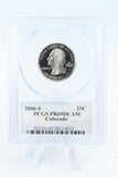 2006-S PCGS PR69DCAM Colorado State Quarter Proof 25C