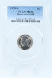 1939-S PCGS MS66 Jefferson Nickel Business Strike 5C