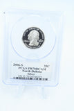 2006-S PCGS PR70DCAM Silver North Dakota State Quarter Proof 25C