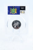 2001-S PCGS PR70DCAM Silver New York State Quarter Proof 25C