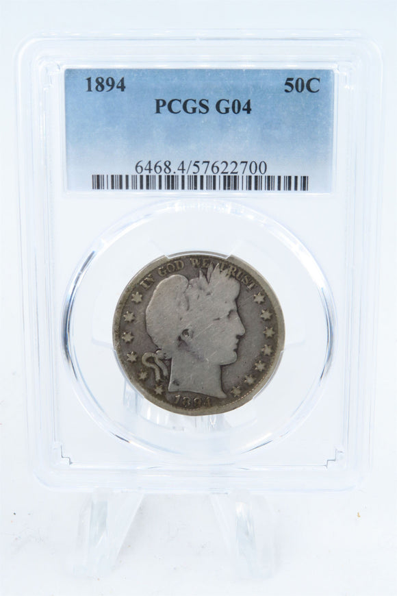 1894-P PCGS G04 Barber Half Dollar Business Strike 50C