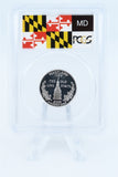 2000-S PCGS PR69DCAM Silver Maryland State Quarter Proof 25C