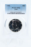 1966-P PCGS SP66 SMS Kennedy Half Dollar 50C