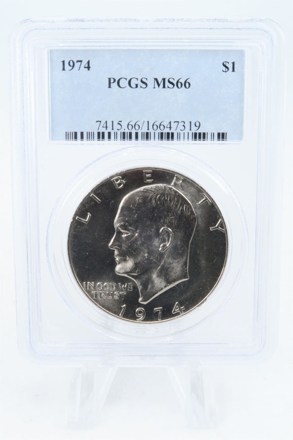 1974-P PCGS MS66 Eisenhower Ike Dollar Business Strike