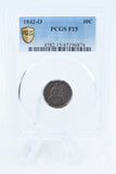 1842-O PCGS F15 Liberty Seated Dime Business Strike 10C