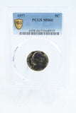 1977-P PCGS MS66 Jefferson Nickel Business Strike 5C