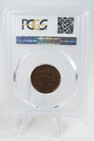 1853-P PCGS MS62BN Braided Hair Half Cent Business Strike 1/2C