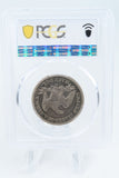 1858-O PCGS F15 Liberty Seated Half Dollar Business Strike 50C