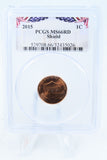 2015-P PCGS MS66RD Lincoln Shield Cent Business Strike 1C